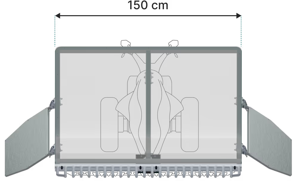 Gorski zgrabljalnik 1500