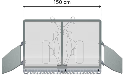 Gorski zgrabljalnik 1500